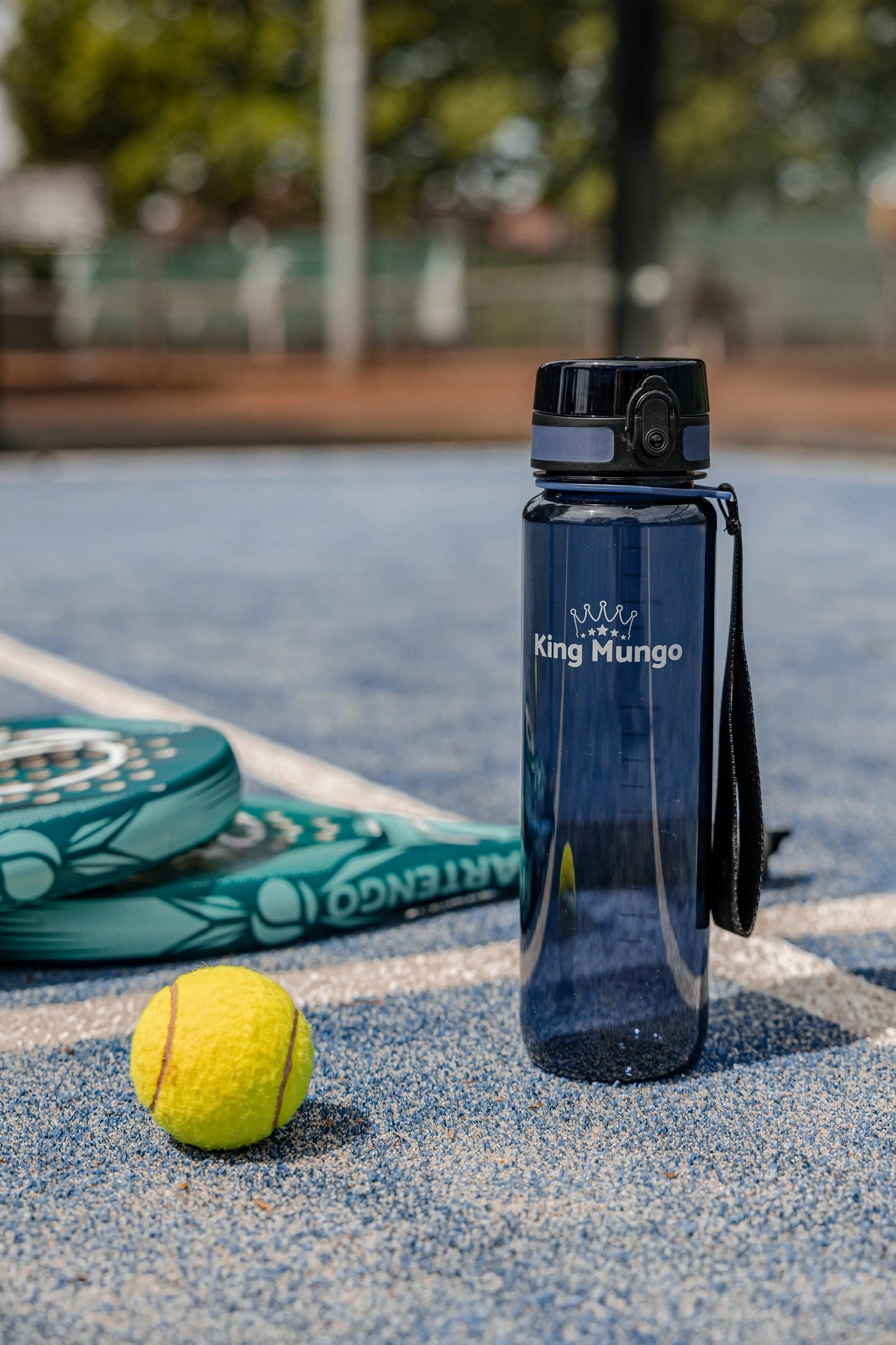Drinkfles 1 Liter Donkerblauw King Mungo