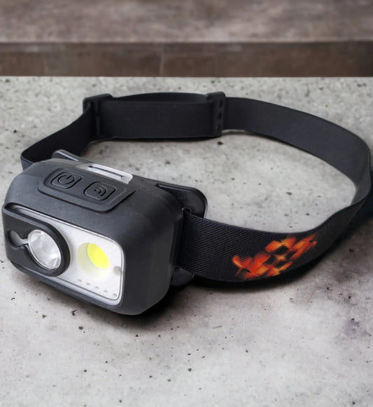 KMHL55 Krachtige 800 Lumen Oplaadbare LED Hoofdlamp King Mungo