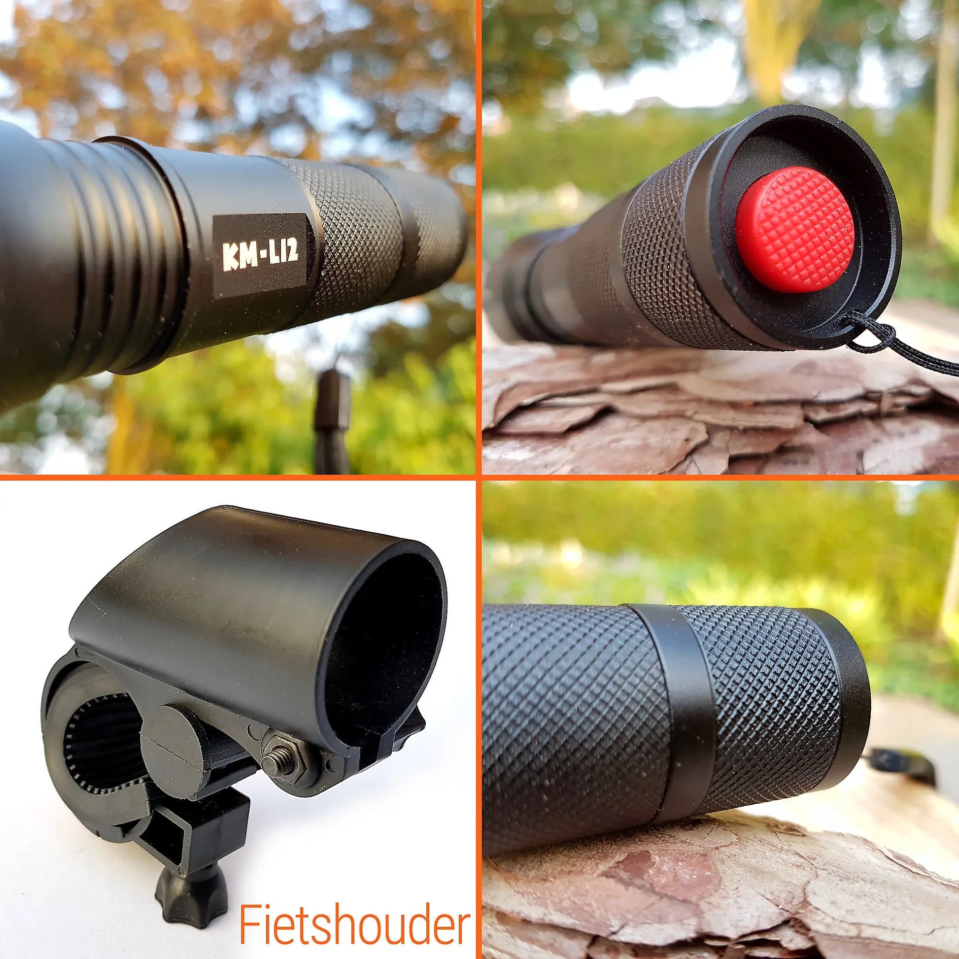 King Mungo KM-L12: Dé Tactische LED Zaklamp Oplaadbaar King Mungo