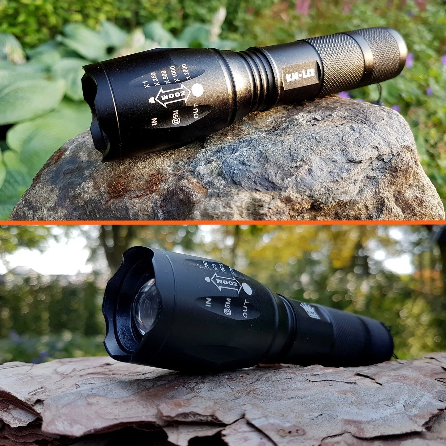 King Mungo KM-L12: Dé Tactische LED Zaklamp Oplaadbaar King Mungo