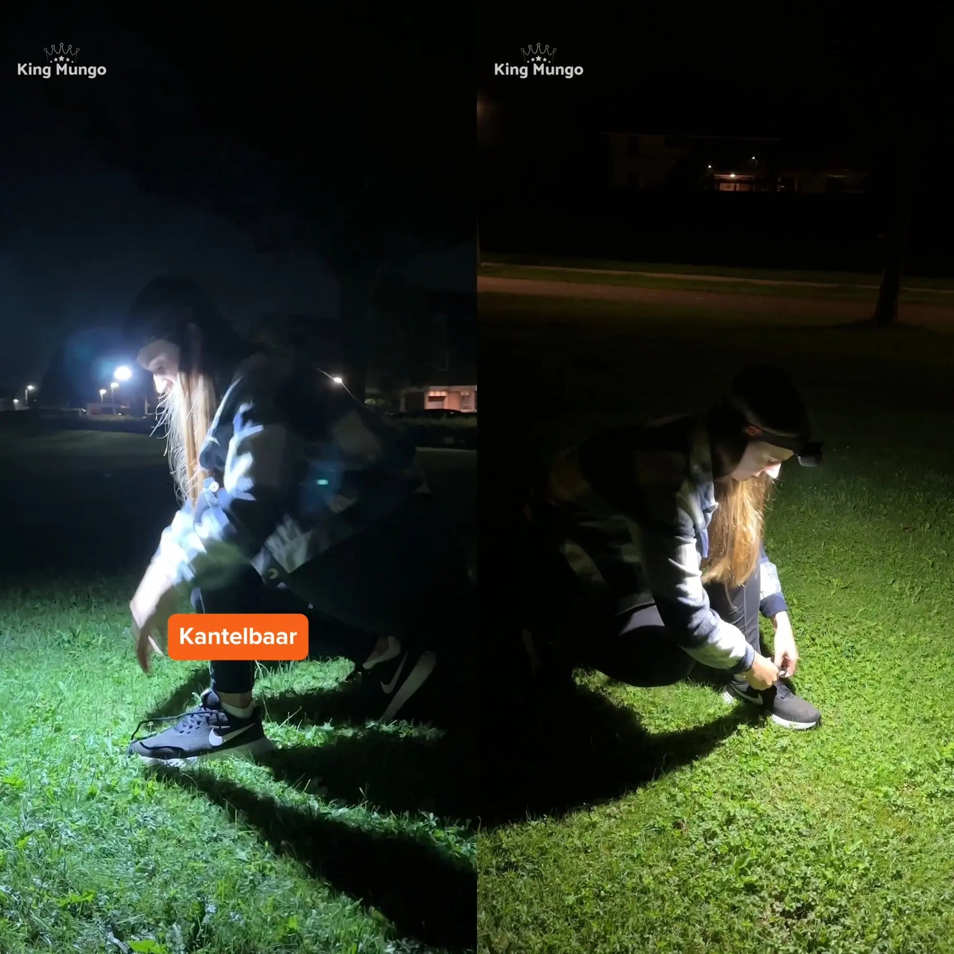 KMHL55 Krachtige 800 Lumen Oplaadbare LED Hoofdlamp King Mungo