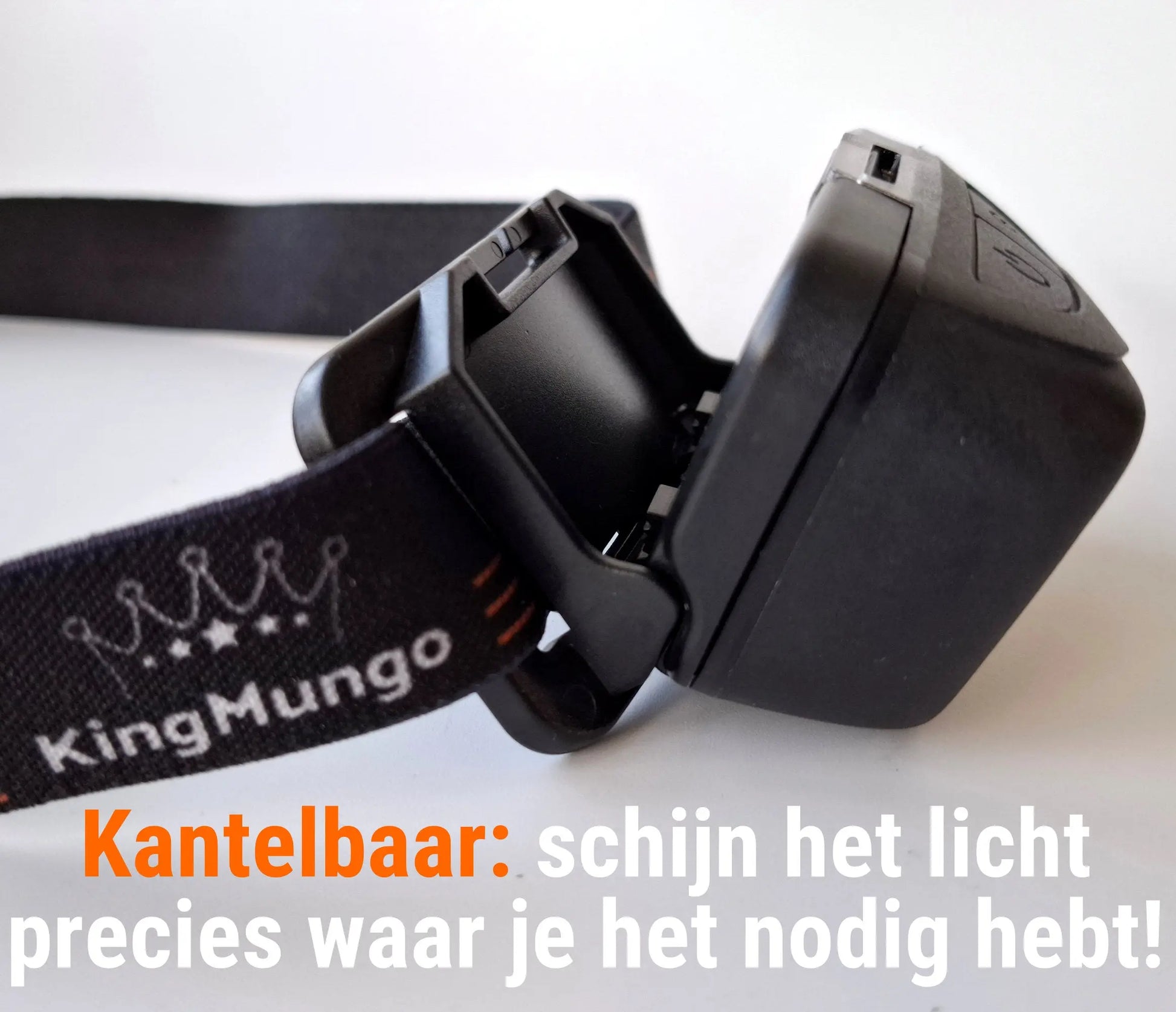 KMHL55 Krachtige 800 Lumen Oplaadbare LED Hoofdlamp King Mungo