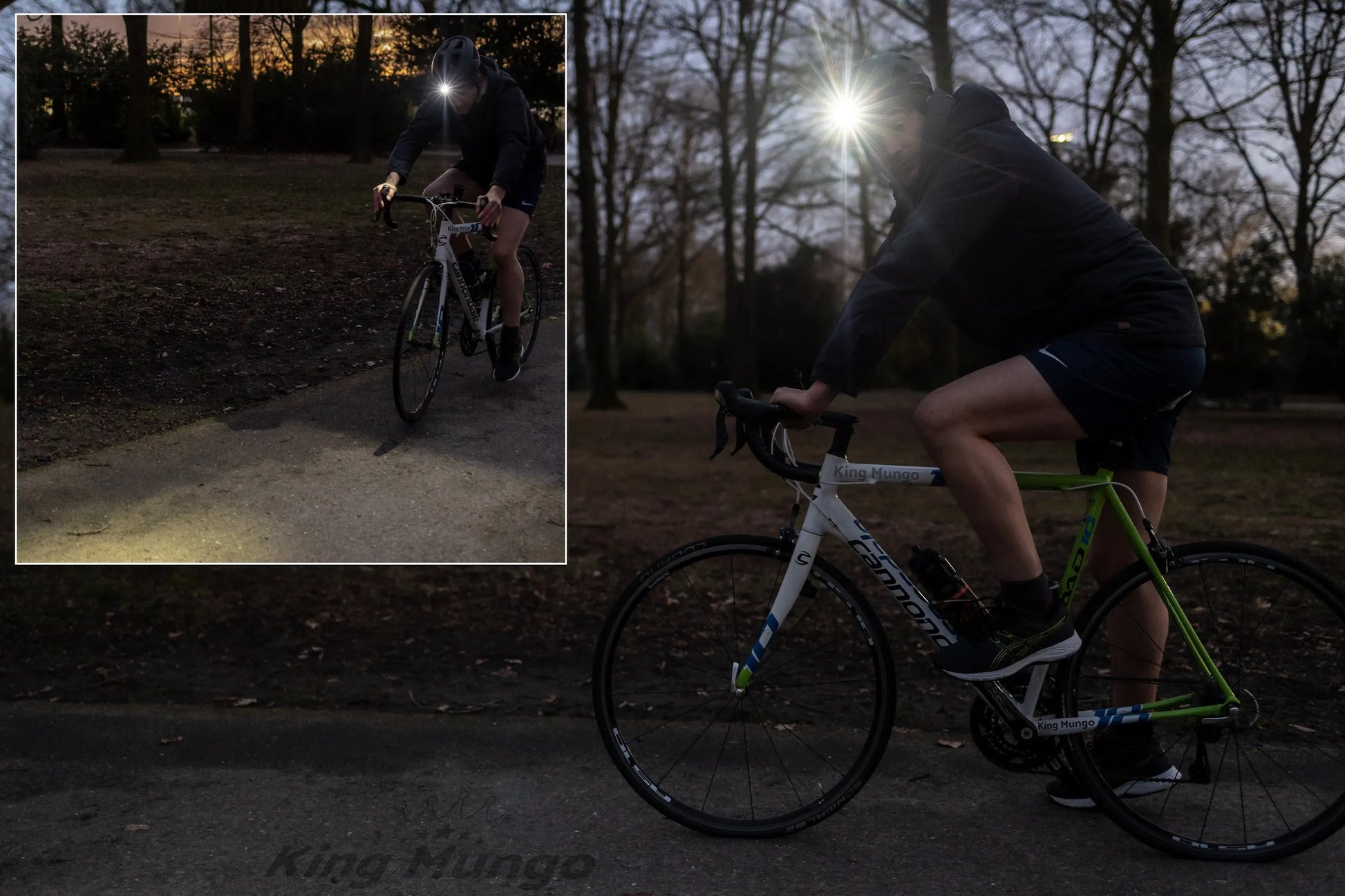 Hoofdlamp LED Oplaadbaar - 1200mAh King Mungo