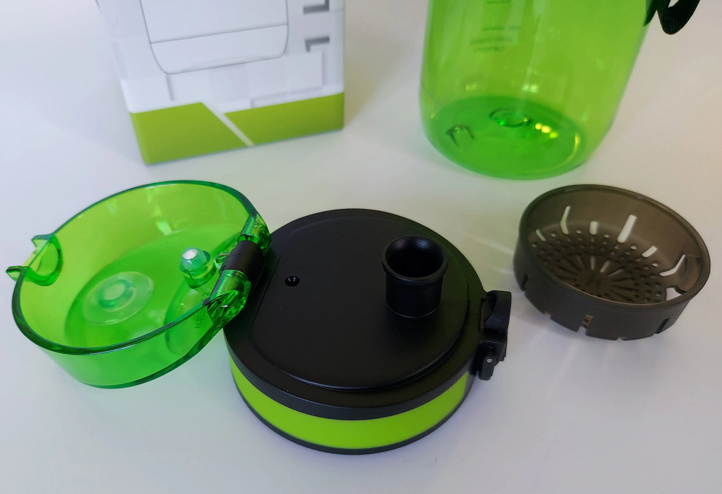 Drinkfles 1 Liter Groen King Mungo