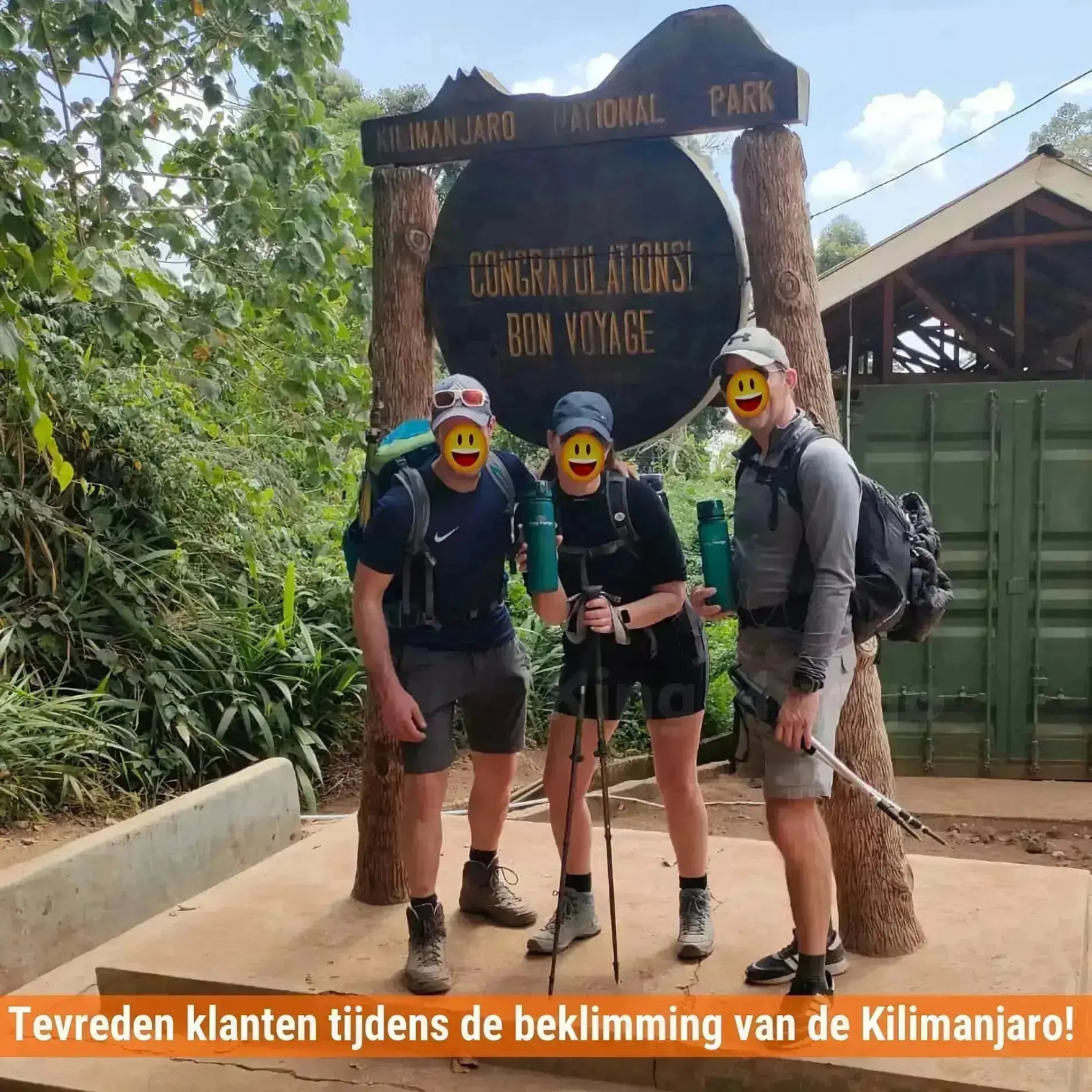 Drinkfles 1 Liter Zwart King Mungo