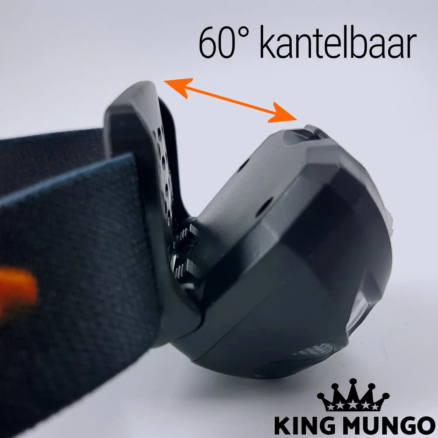 Hoofdlamp LED Oplaadbaar - 1200mAh King Mungo