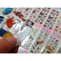 Stickers 40 Vellen Dieren | 750 Stuks Voor Kinderen | 3D Foam Paarden Katten Vlinders | KMST009