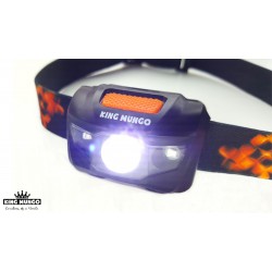 LED Hoofdlamp Zwart - Incl. Batterijen - 160 lumen - waterafstotend en comfortabele hoofdband