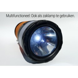 Anti Muggenlamp LED Camping Lamp | 3in1 Thuis Muggenvanger Zaklamp Muggenlamp voor binnen Oplaadbaar | Oranje