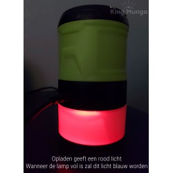 Anti Muggenlamp LED Camping Lamp | 3in1 Thuis Muggenvanger Zaklamp Muggenlamp voor binnen Oplaadbaar | Groen