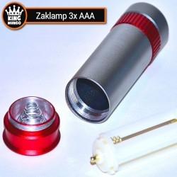 Werklamp | vislamp | kampeerlicht met extra zaklamp en afstandsbediening - KMCL002