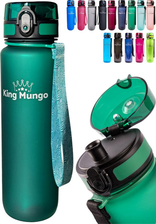 Donkergroene_sportfles_1000ml_King_Mungo