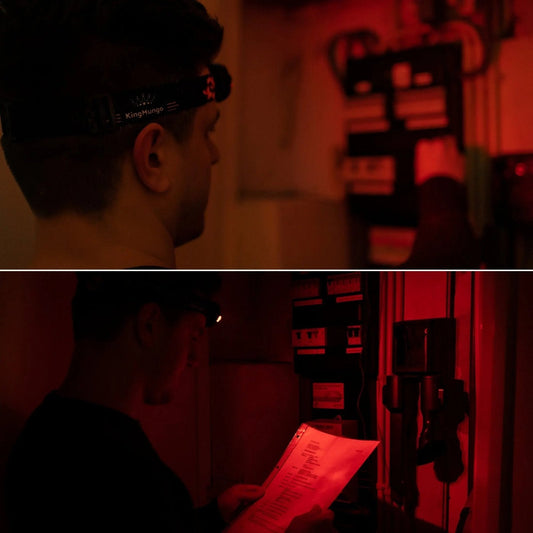 Rood Licht op je Hoofdlamp: Is het een Disco-functie of Pure Wetenschap? - King Mungo
