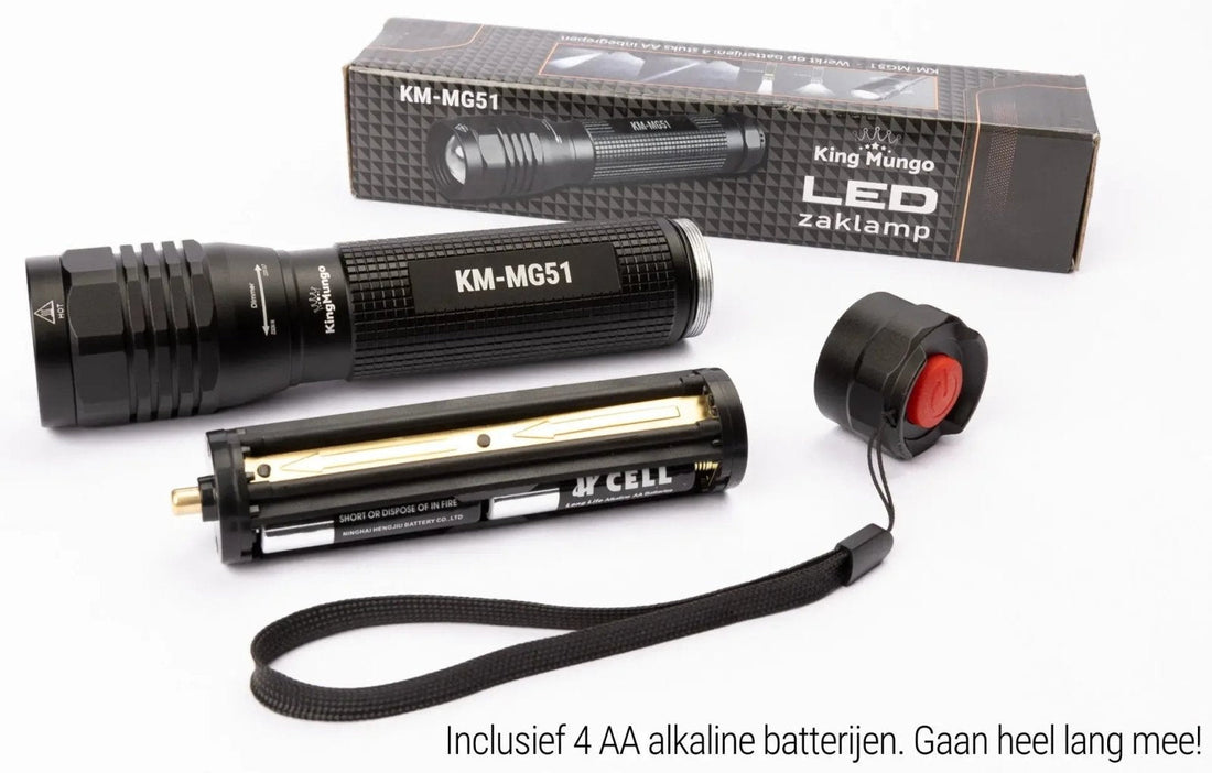 18650 vs AA vs AAA batterij vergelijking voltage capaciteit zaklamp gebruik eerlijk