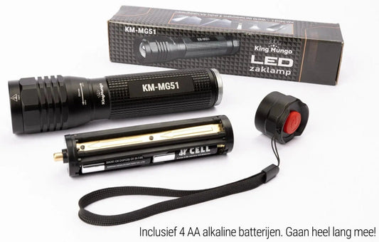 Zaklampen kopen: 3 beste modellen voor helder licht en duurzaamheid - King Mungo