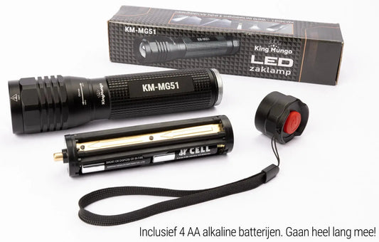 Zaklampen kopen: 3 beste modellen voor helder licht en duurzaamheid - King Mungo