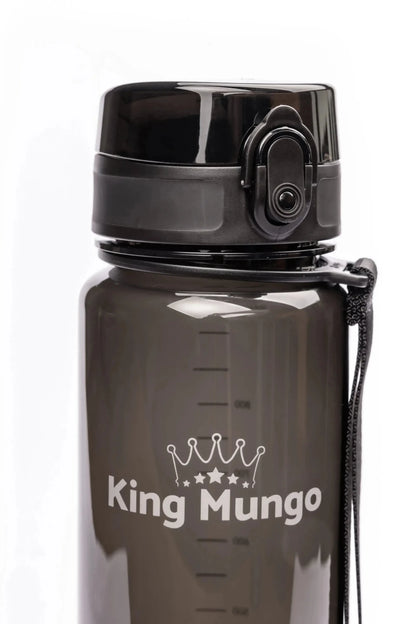 Drinkfles 1 Liter Zwart - King Mungo