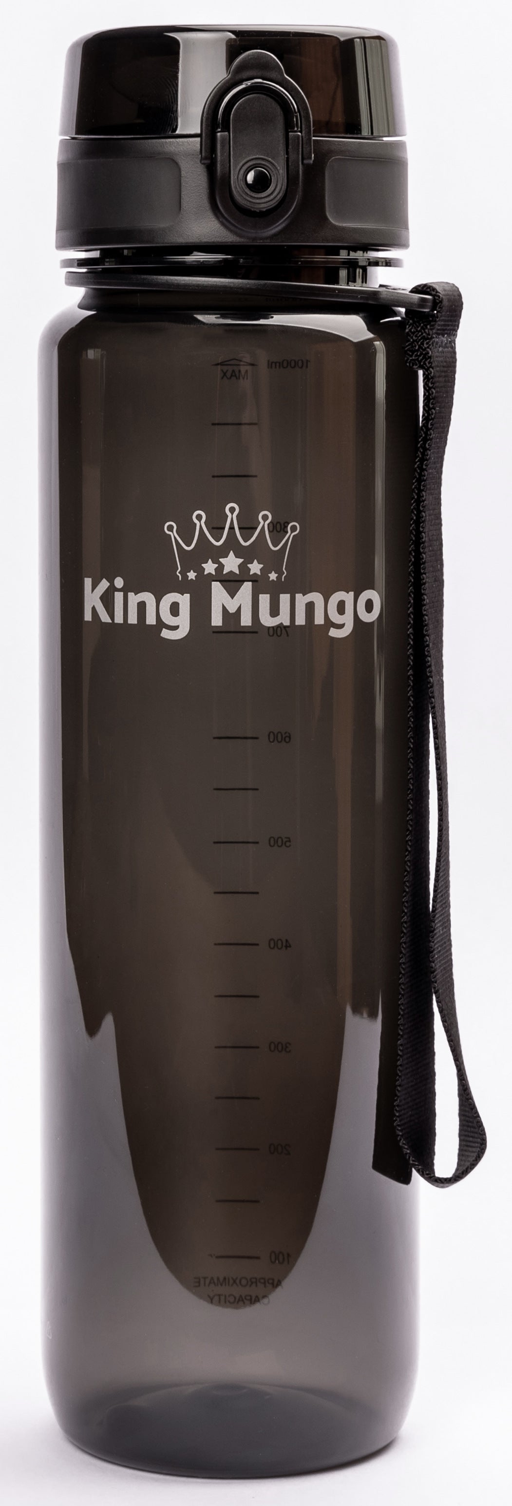 Drinkfles 1 Liter Zwart