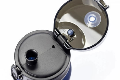 Drinkfles 1 Liter Mat Grijs - Lekvrij & BPA - vrij Tritan - King Mungo