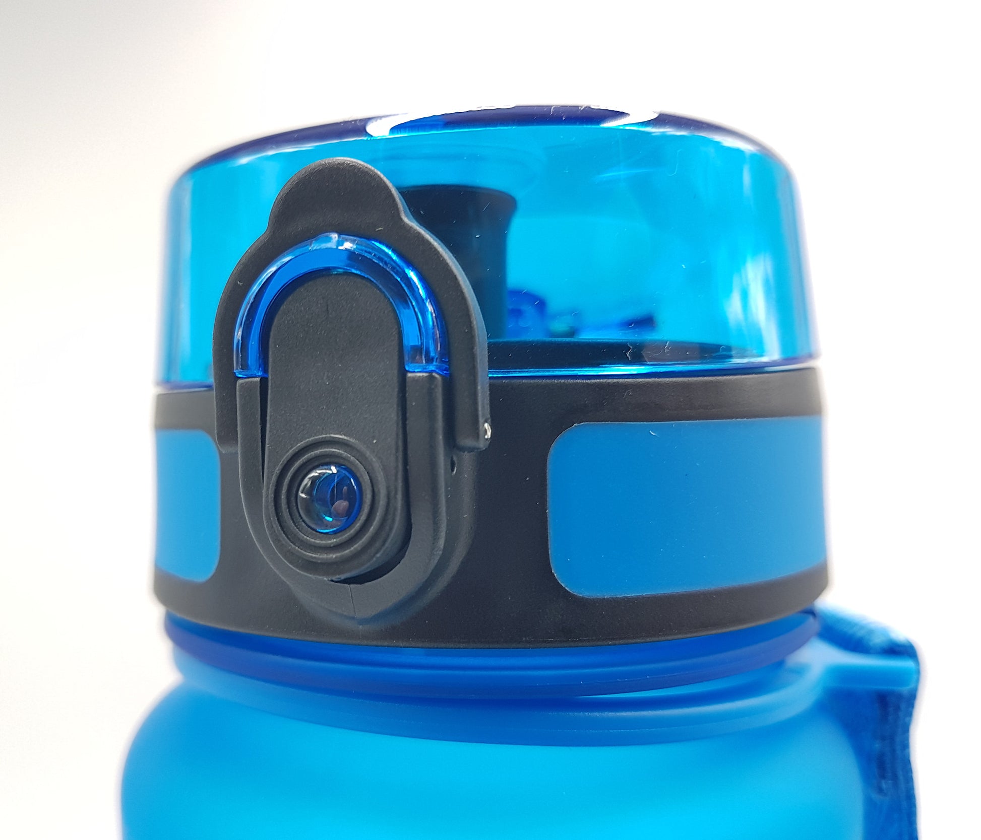 King Mungo Drinkfles 1 Liter Mat Blauw 100% Lekvrij & BPA-vrij King Mungo